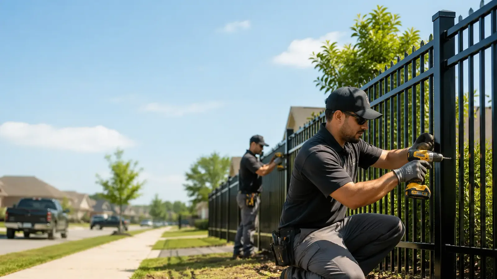 Metal Fence Installation in Monroeville, OH